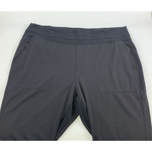 Athleta Venice Jogger High Rise Pant Black Pull On Pockets 597888 Womens Plus 3X - Picture 6 of 16